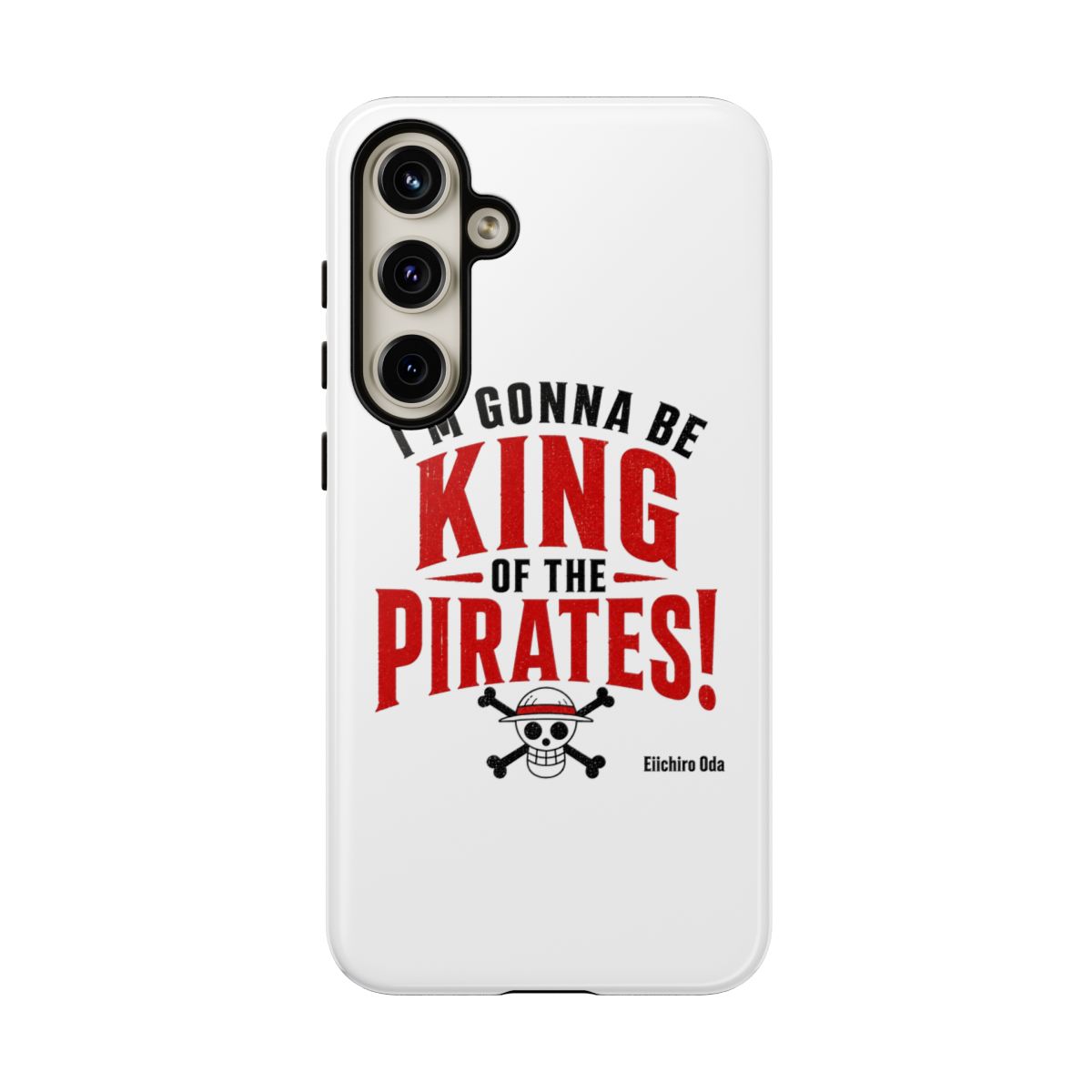 One Piece "m gonna be King of the Pirates!" Phone Case - alternate angle 5, merchandise