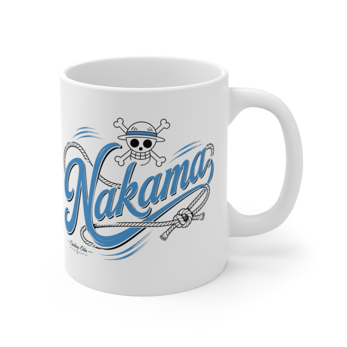 One Piece "Nakama" White Mug