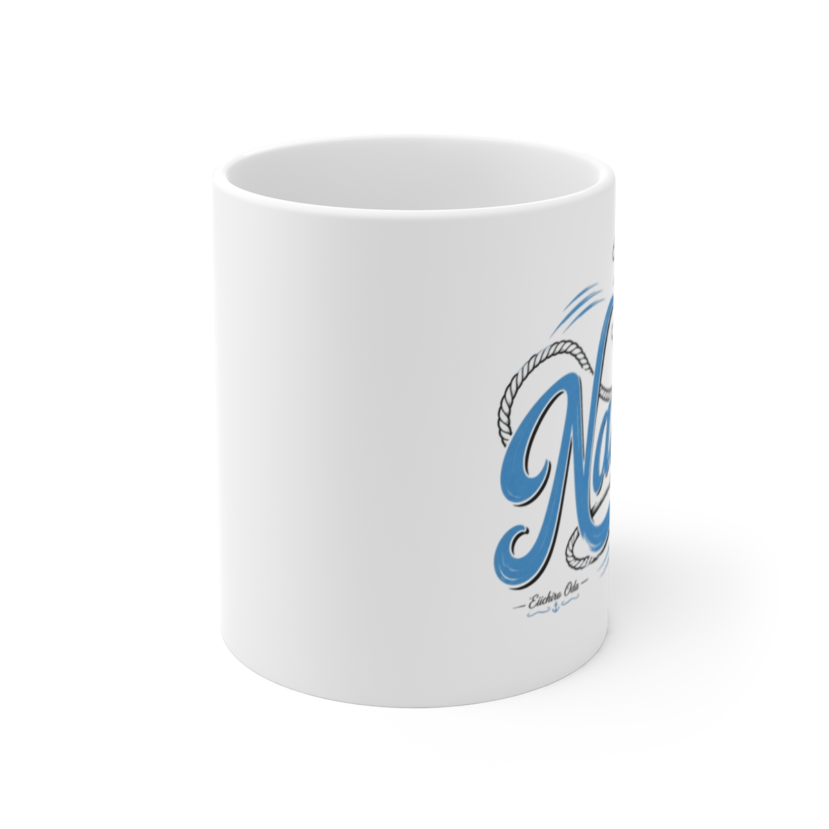 One Piece "Nakama" White Mug - alternate angle 1, merchandise