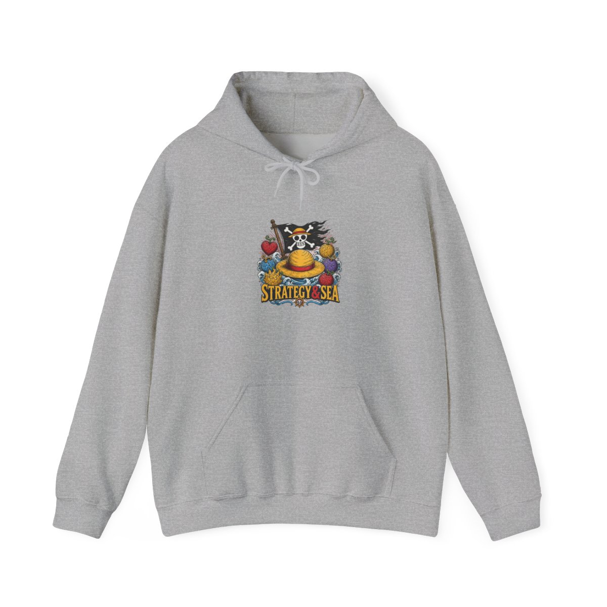 One Piece "STRATEGY & SEA" Hoodie - alternate angle 2, merchandise