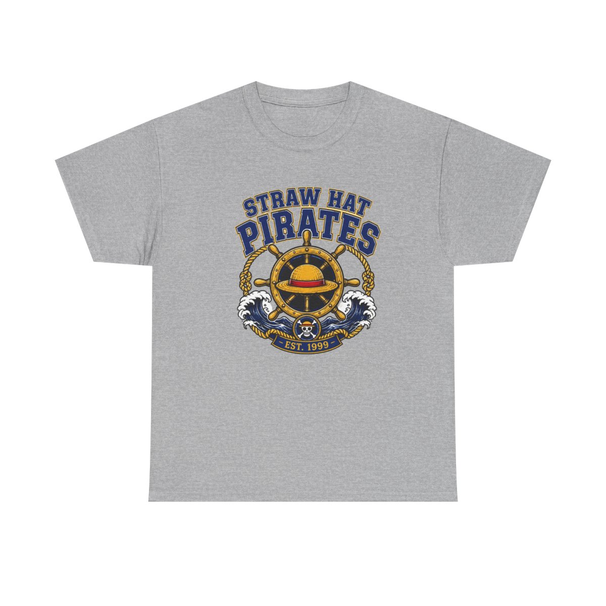 One Piece "STRAW HAT PIRATES" Unisex Tee - alternate angle 3, merchandise