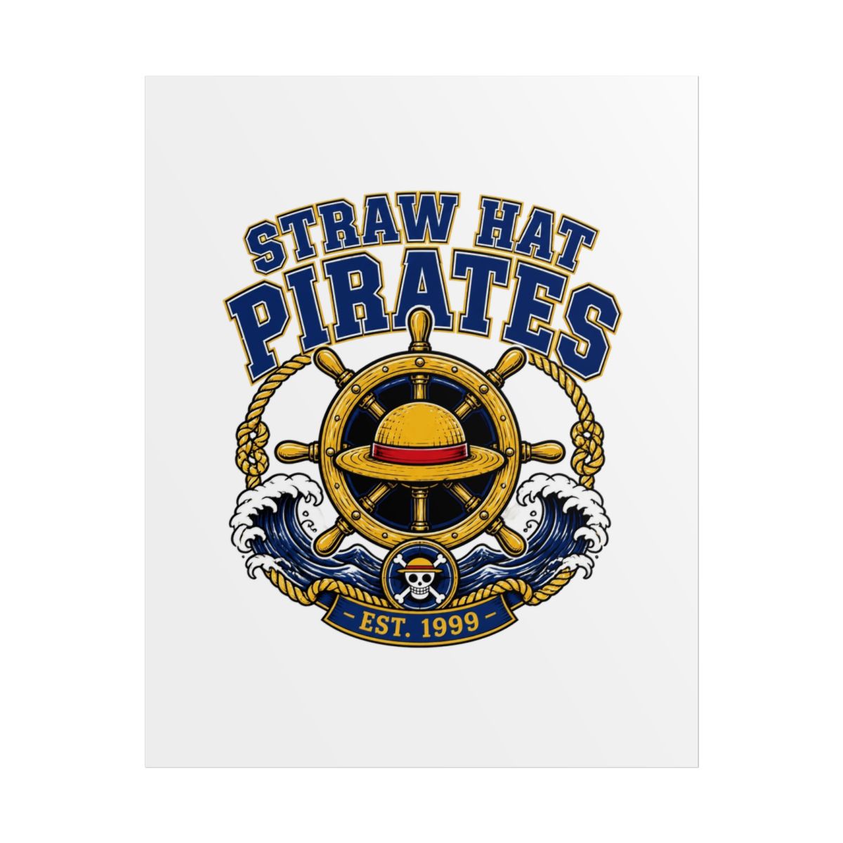 One Piece "STRAW HAT PIRATES" Poster - Official Hats & Caps merchandise