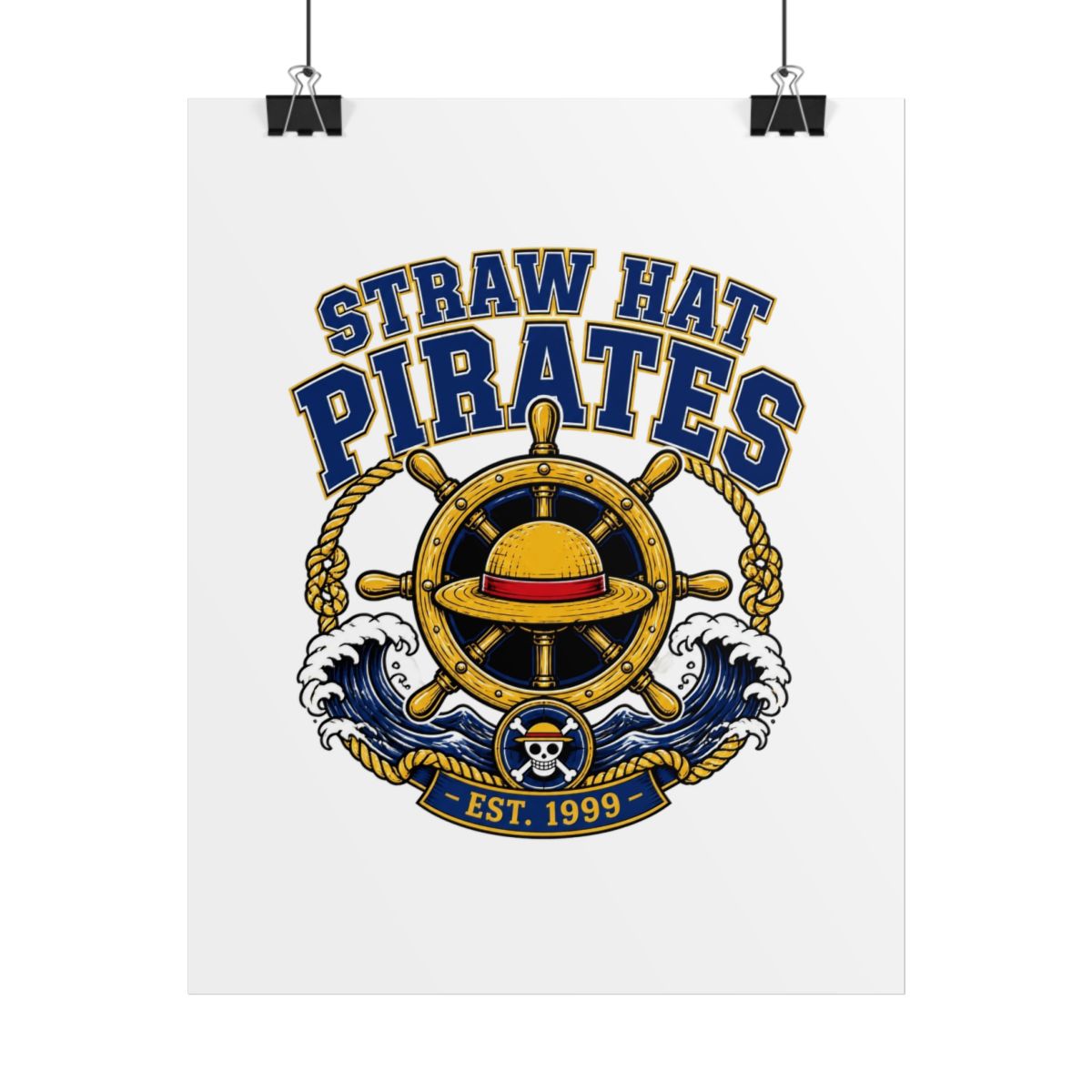 One Piece "STRAW HAT PIRATES" Poster