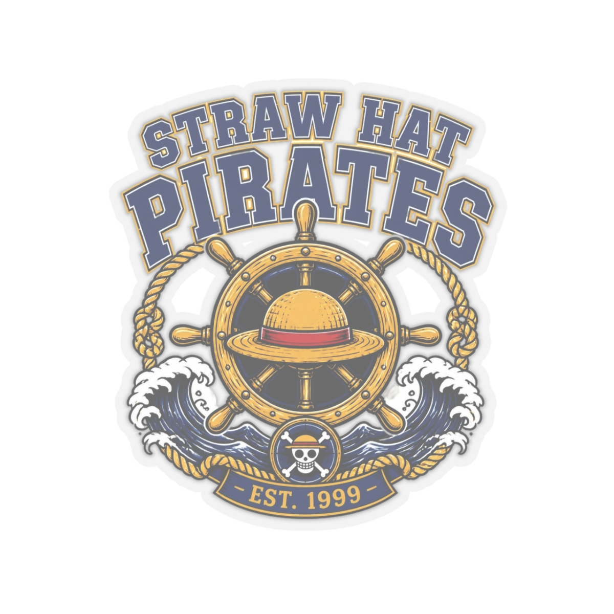 One Piece "STRAW HAT PIRATES" Sticker