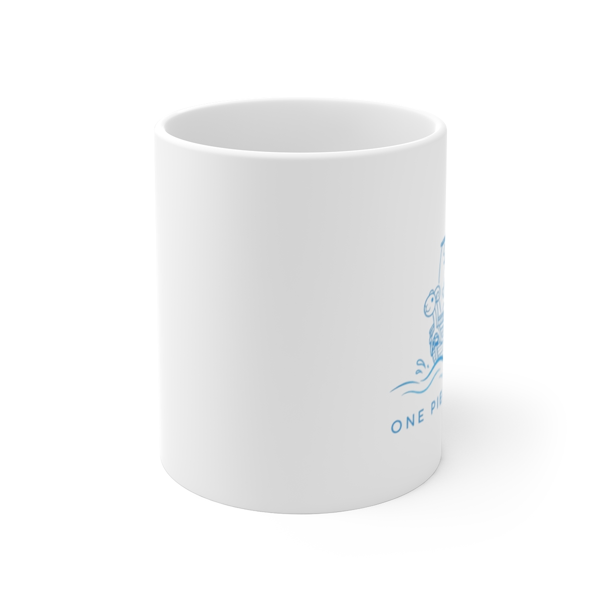 One Piece "ONE PIECE VOYAGE" White Mug - alternate angle 1, merchandise
