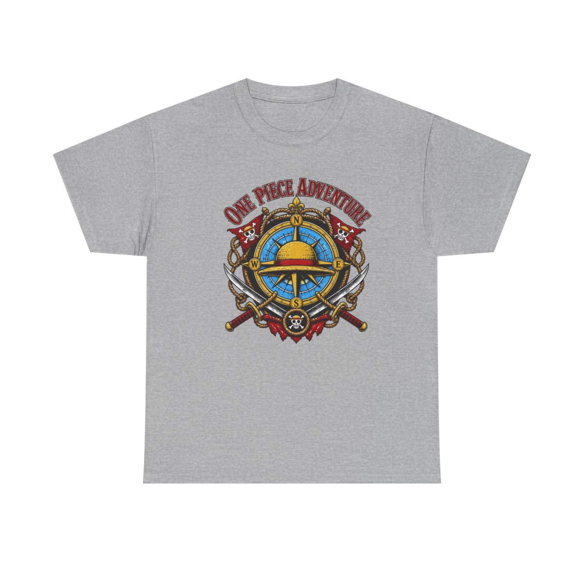 One Piece "One Piece Adventure" Unisex Tee - alternate angle 2, merchandise