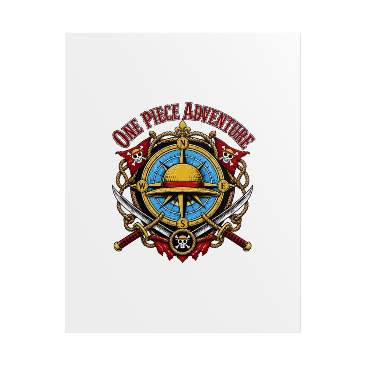 One Piece "One Piece Adventure" Poster - alternate angle 1, merchandise