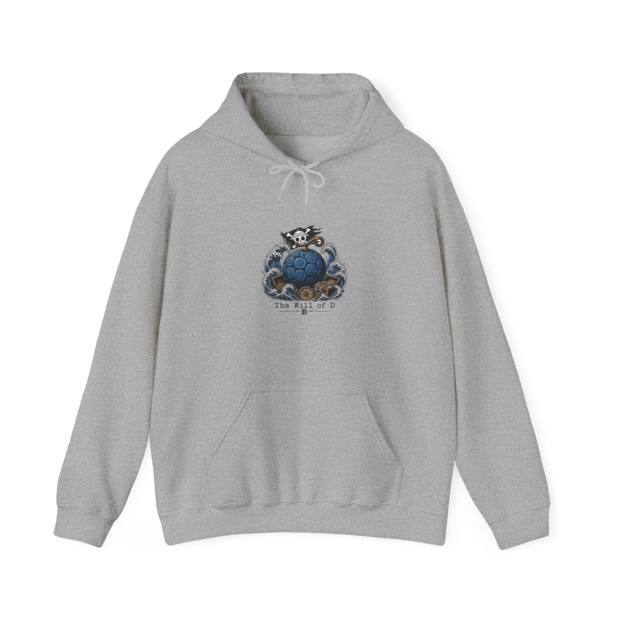 One Piece "The Will of D" Hoodie - alternate angle 3, merchandise