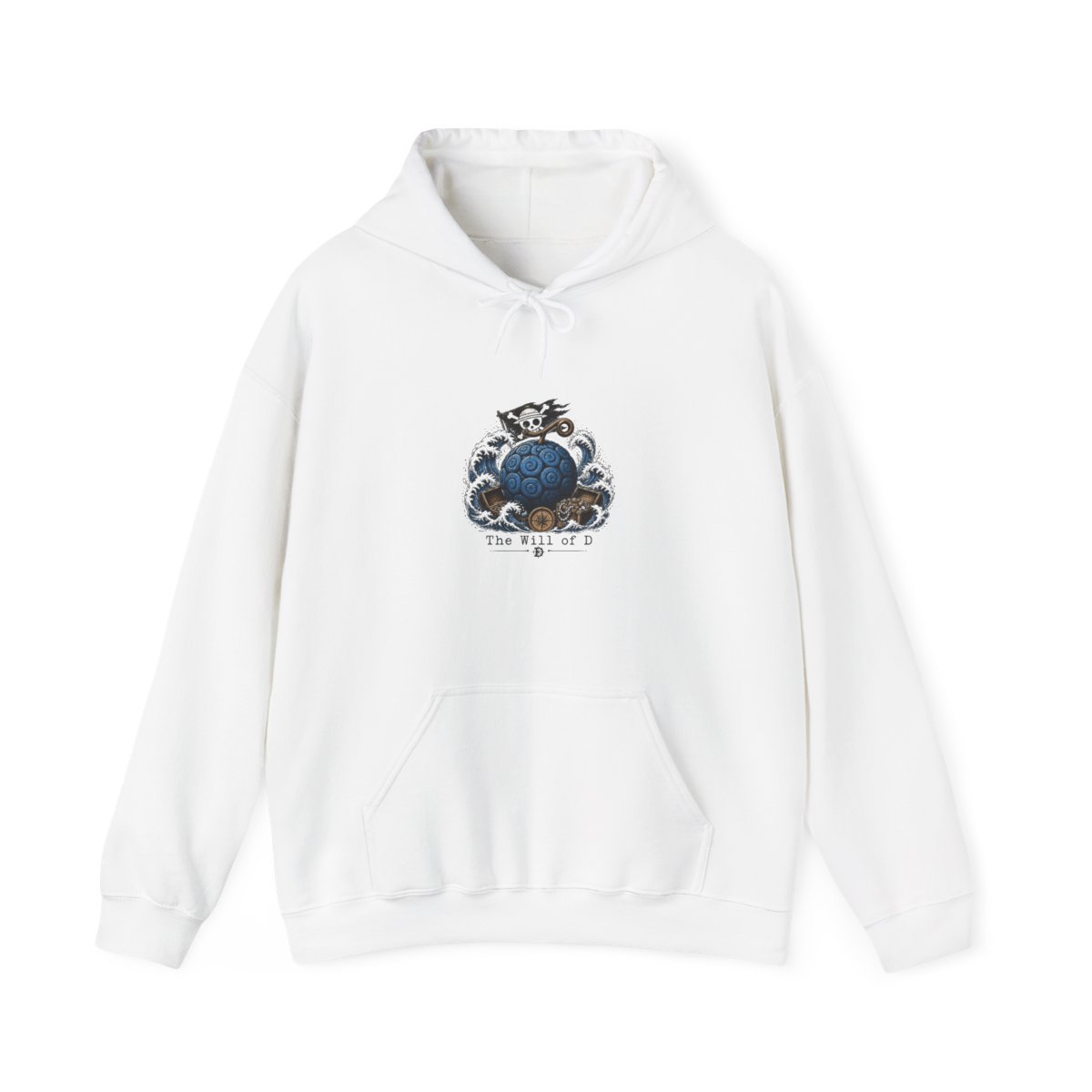 One Piece "The Will of D" Hoodie - alternate angle 2, merchandise