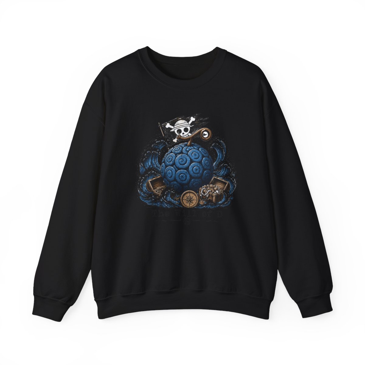 One Piece "The Will of D" Crewneck - alternate angle 2, merchandise