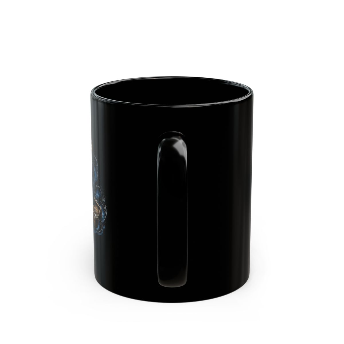 One Piece "The Will of D" Black Mug - alternate angle 4, merchandise