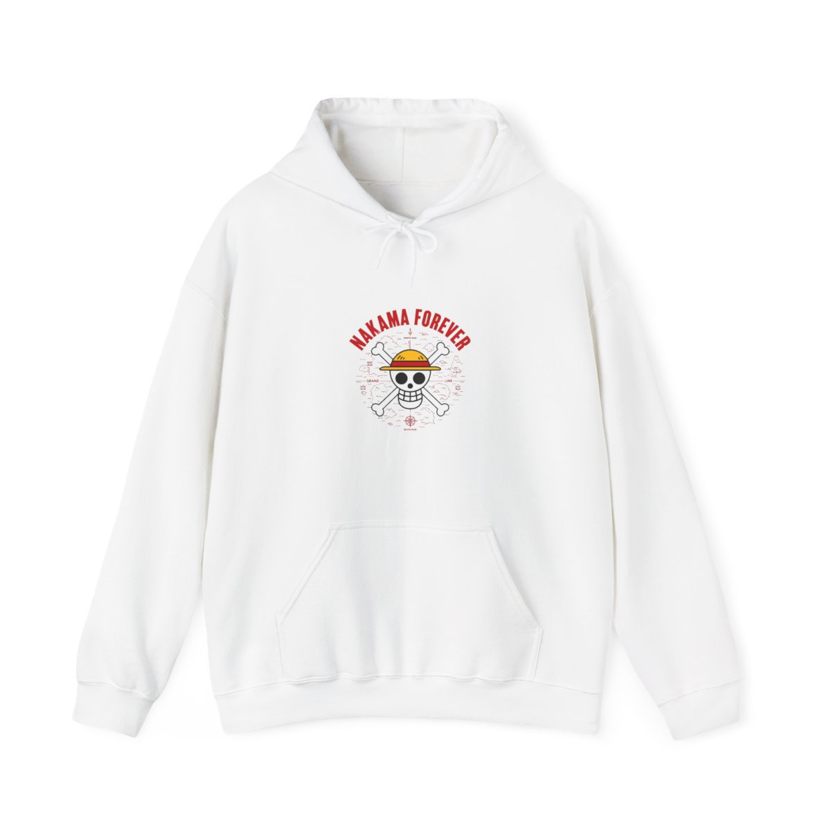 One Piece "Nakama Forever" Hoodie - alternate angle 3, merchandise
