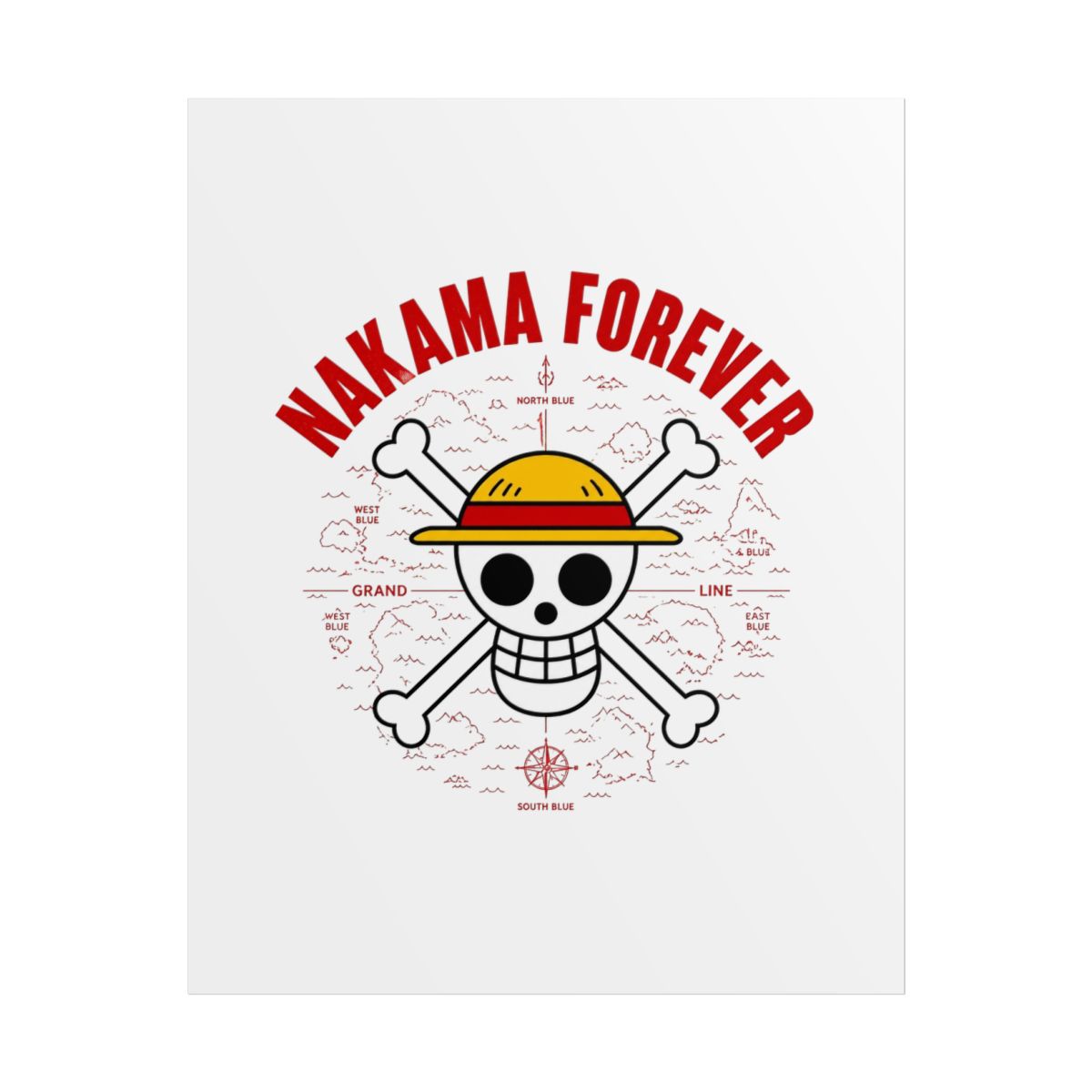 One Piece "Nakama Forever" Poster - Official Posters & Wall Art merchandise