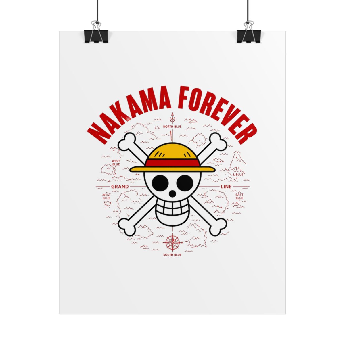 One Piece "Nakama Forever" Poster