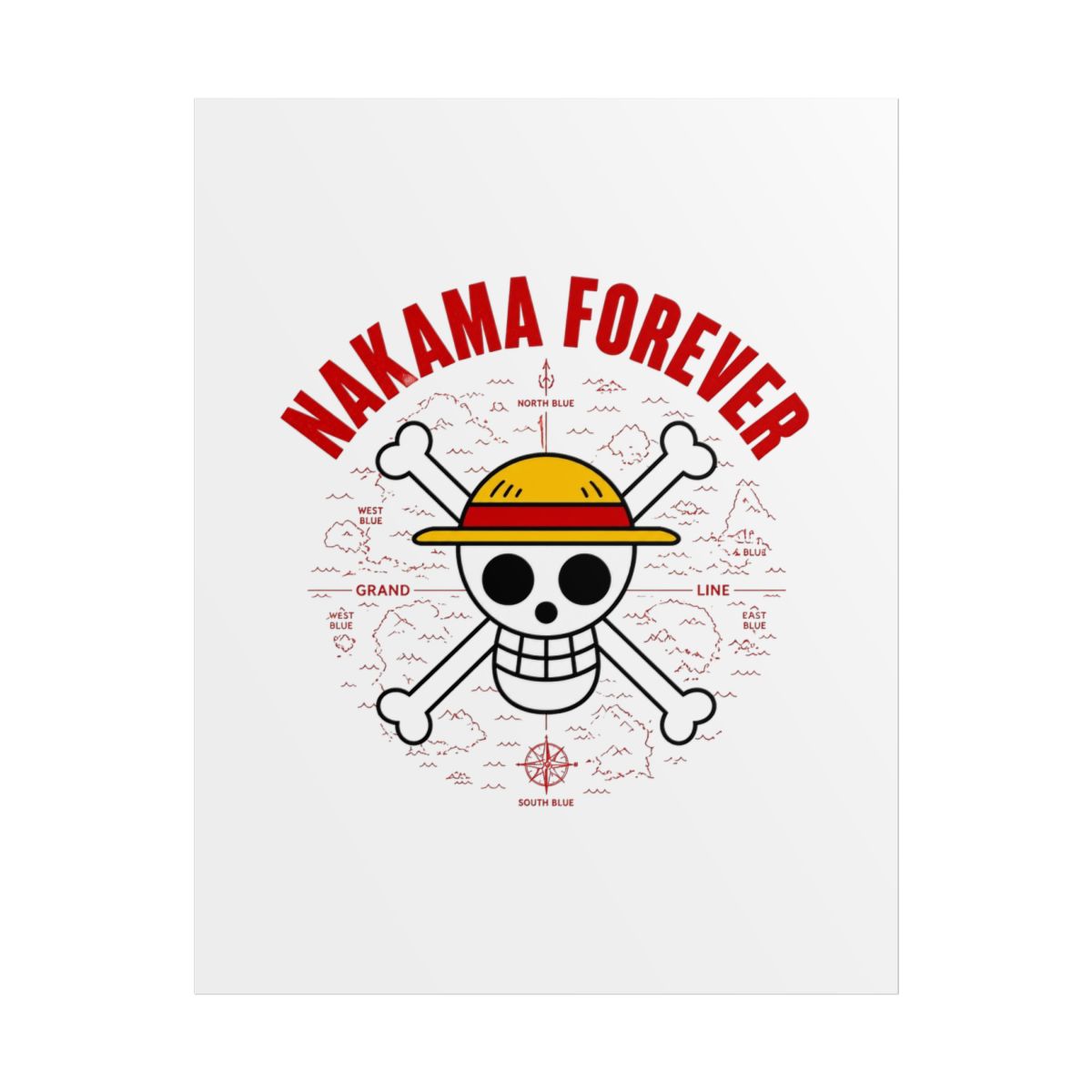 One Piece "Nakama Forever" Poster - alternate angle 1, merchandise