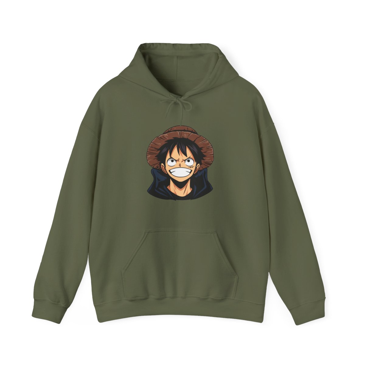 Monkey D Luffy Hoodie One Piece Pirate King - alternate angle 4, merchandise