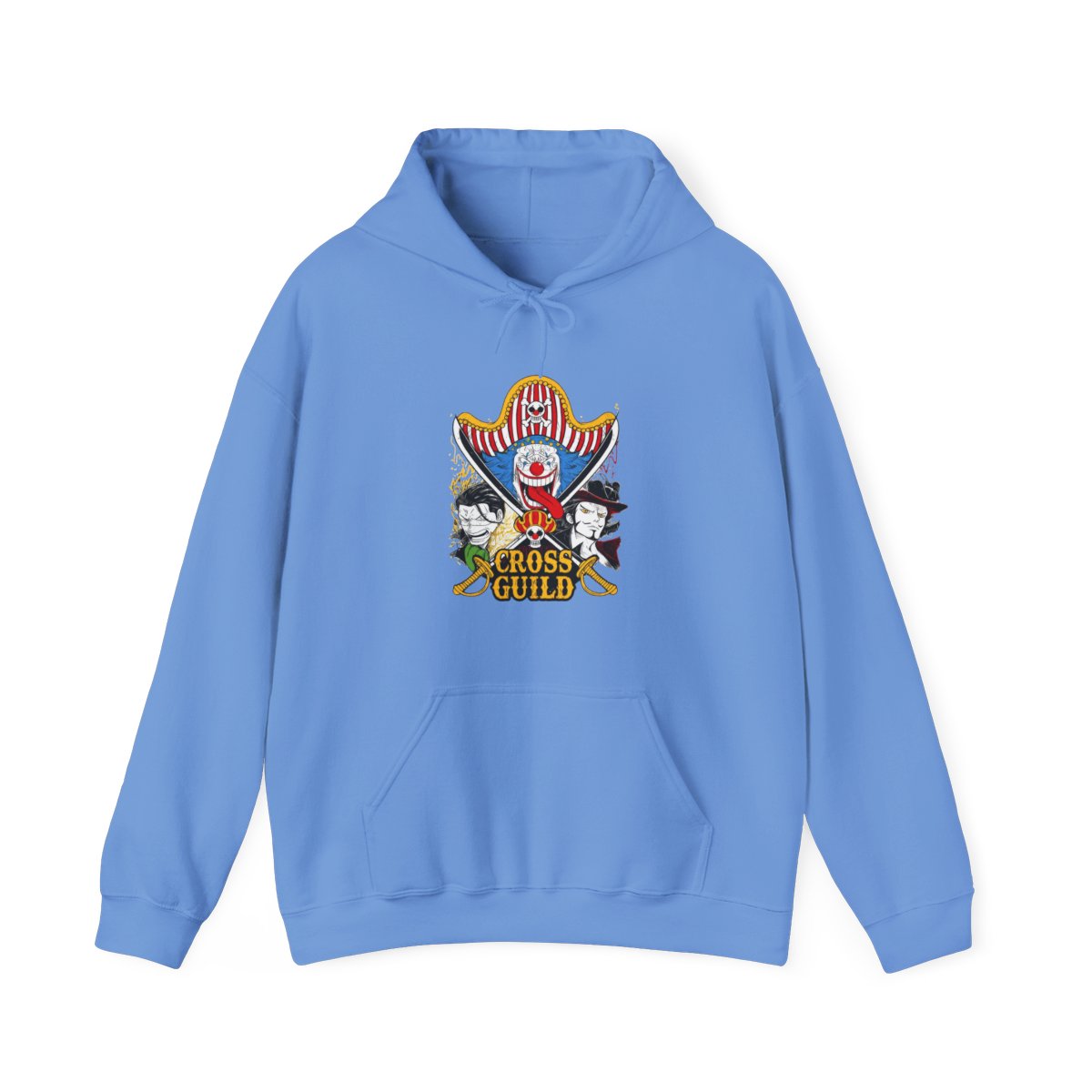 Cross Guild Hoodie One Piece Buggy Mihawk Crocodile - alternate angle 3, merchandise
