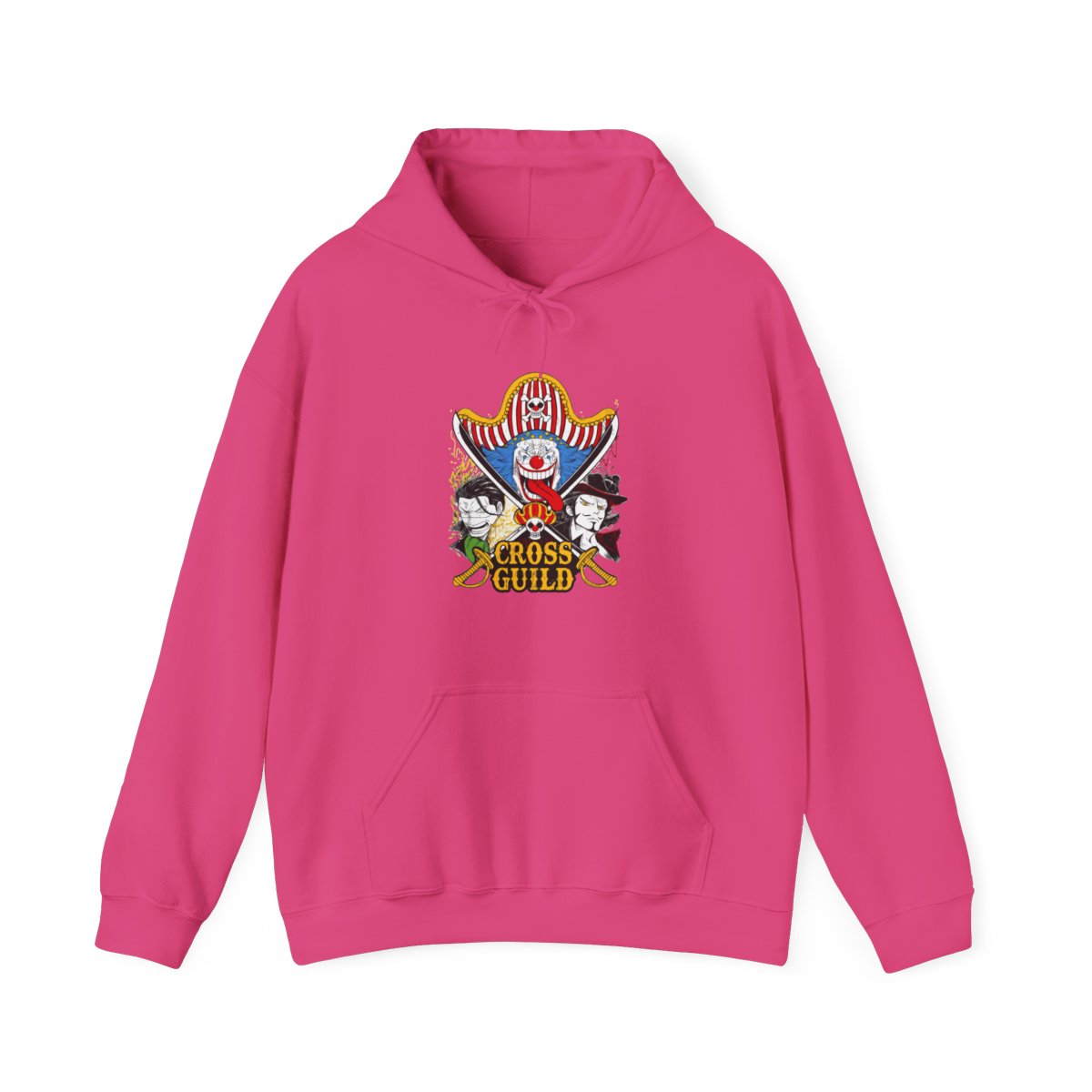Cross Guild Hoodie One Piece Buggy Mihawk Crocodile - alternate angle 3, merchandise