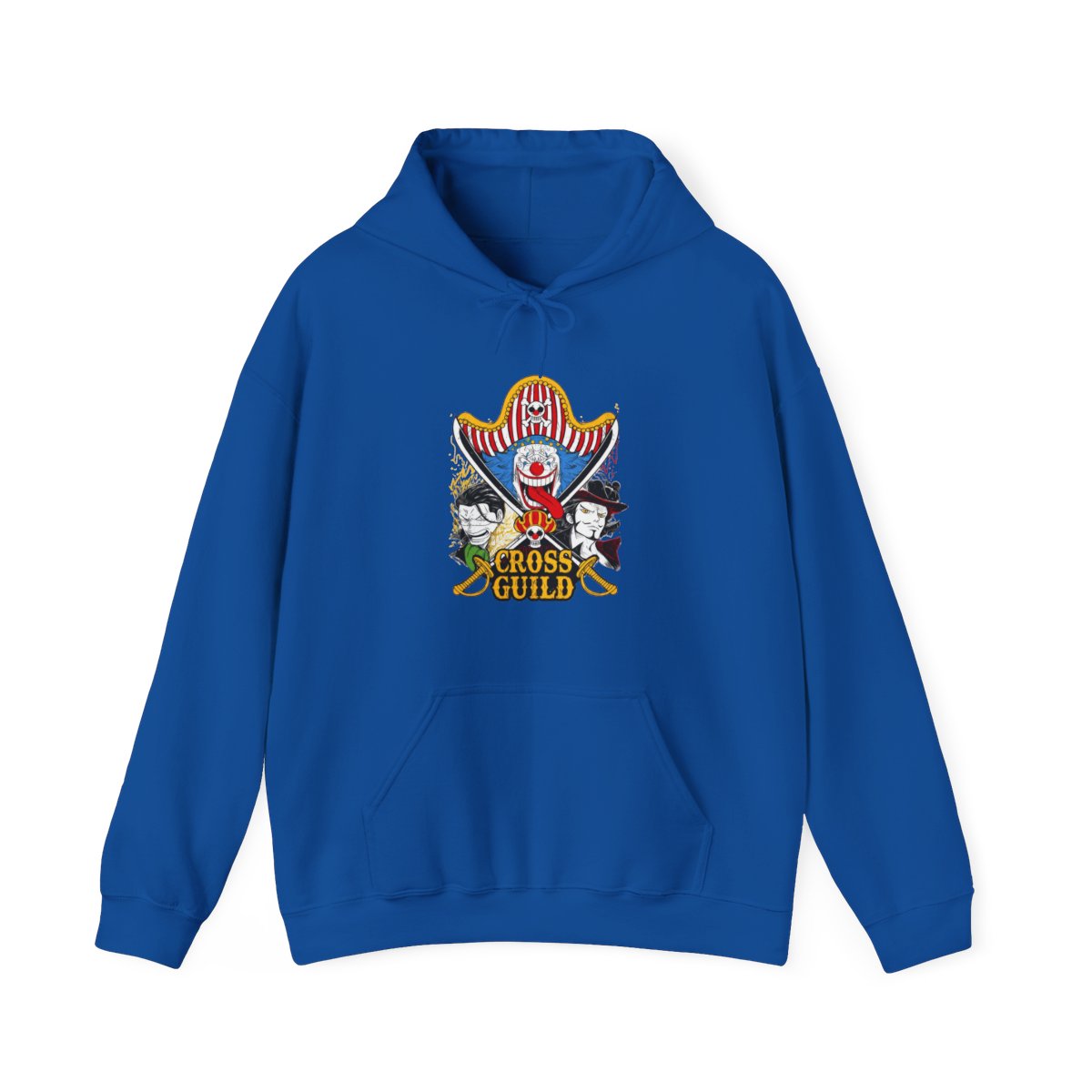 Cross Guild Hoodie One Piece Buggy Mihawk Crocodile