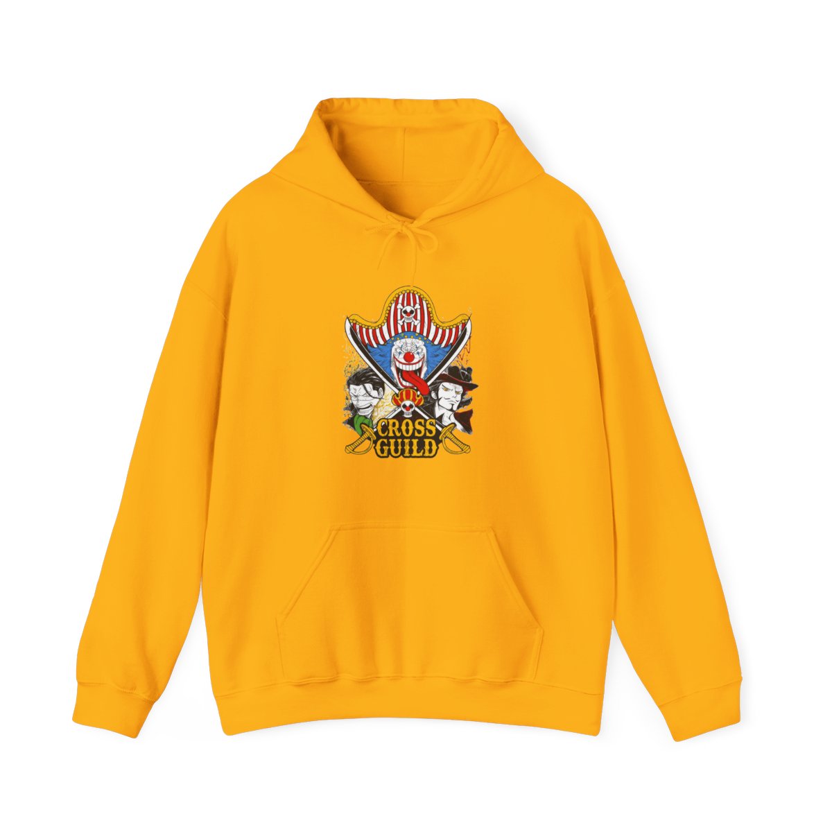 Cross Guild Hoodie One Piece Buggy Mihawk Crocodile - alternate angle 4, merchandise
