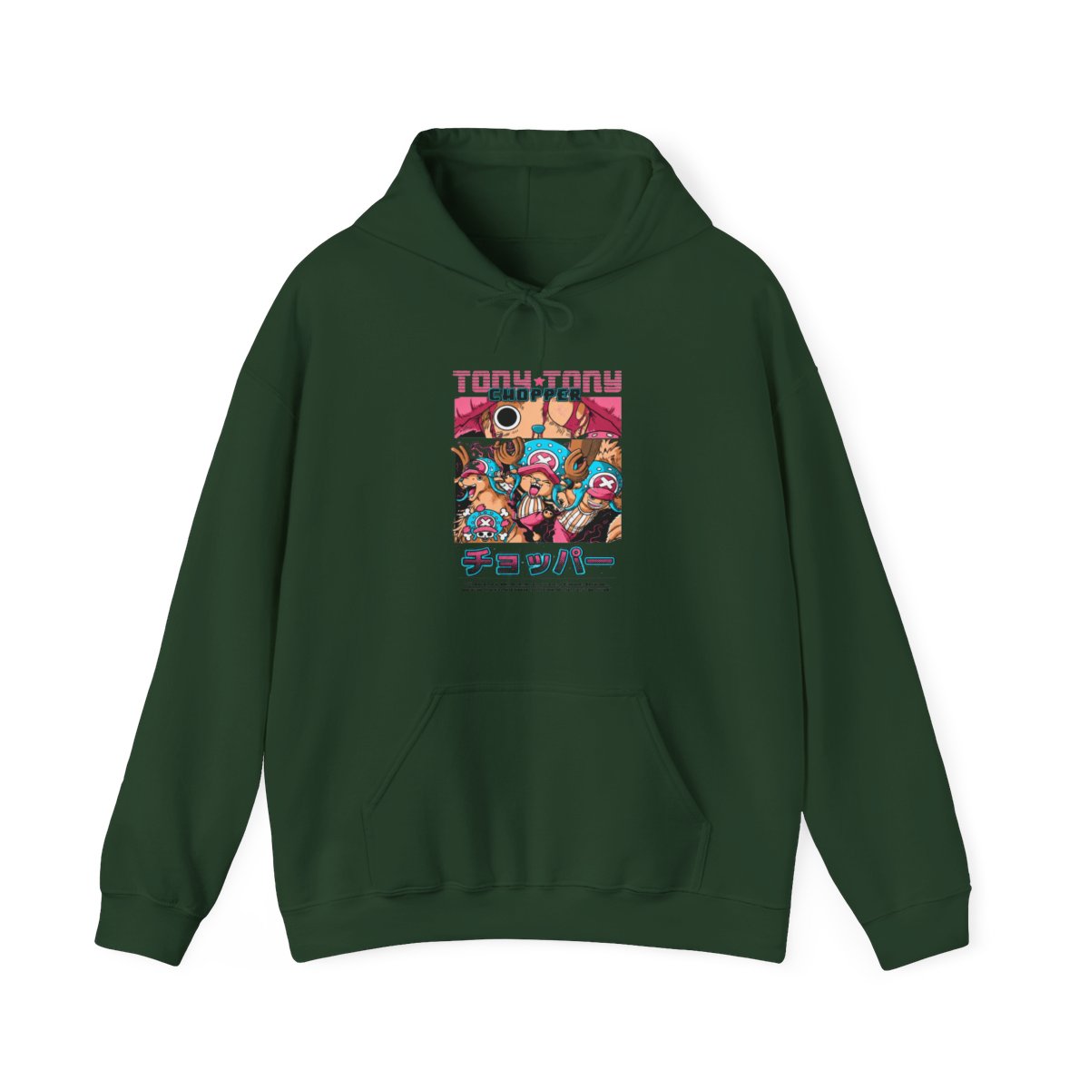 Chopper Hoodie One Piece Doctor Retro Pirate Collage - alternate angle 5, merchandise