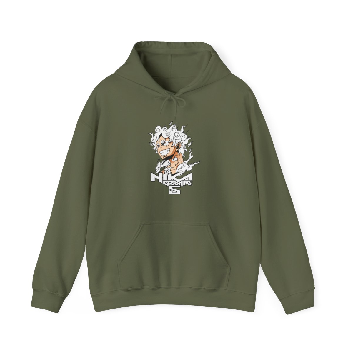 Monkey D. Luffy Gear 5 Joy Boy One Piece Hoodie - alternate angle 2, merchandise