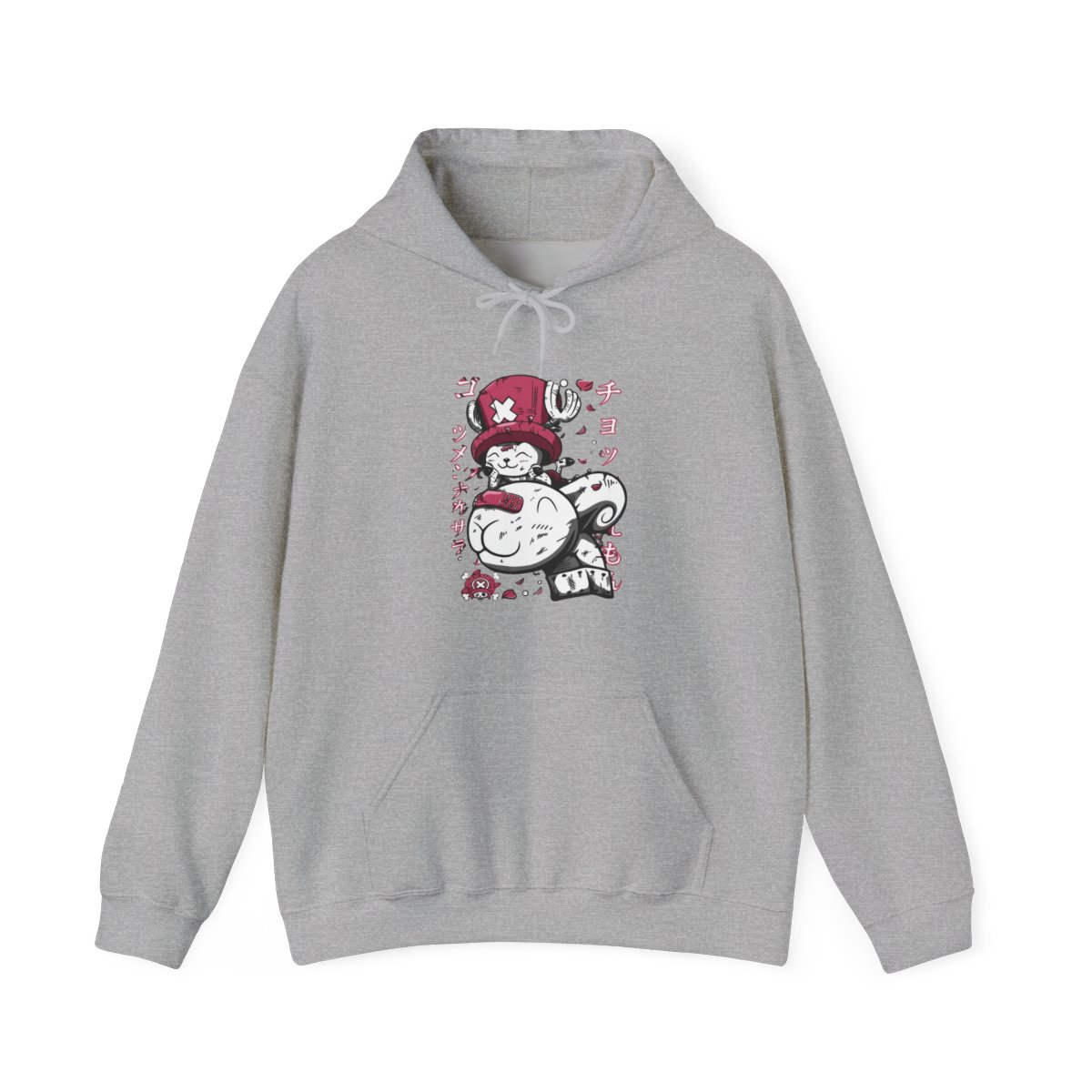 Chopper & Going Merry One Piece Straw Hat Pirates Hoodie - alternate angle 3, merchandise