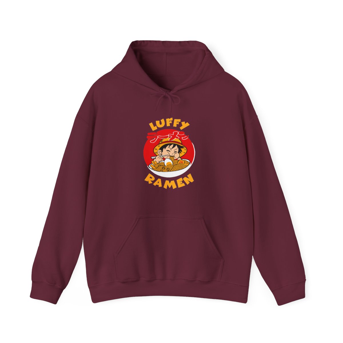 Luffy Ramen Hoodie One Piece Pirate Food Design - alternate angle 5, merchandise