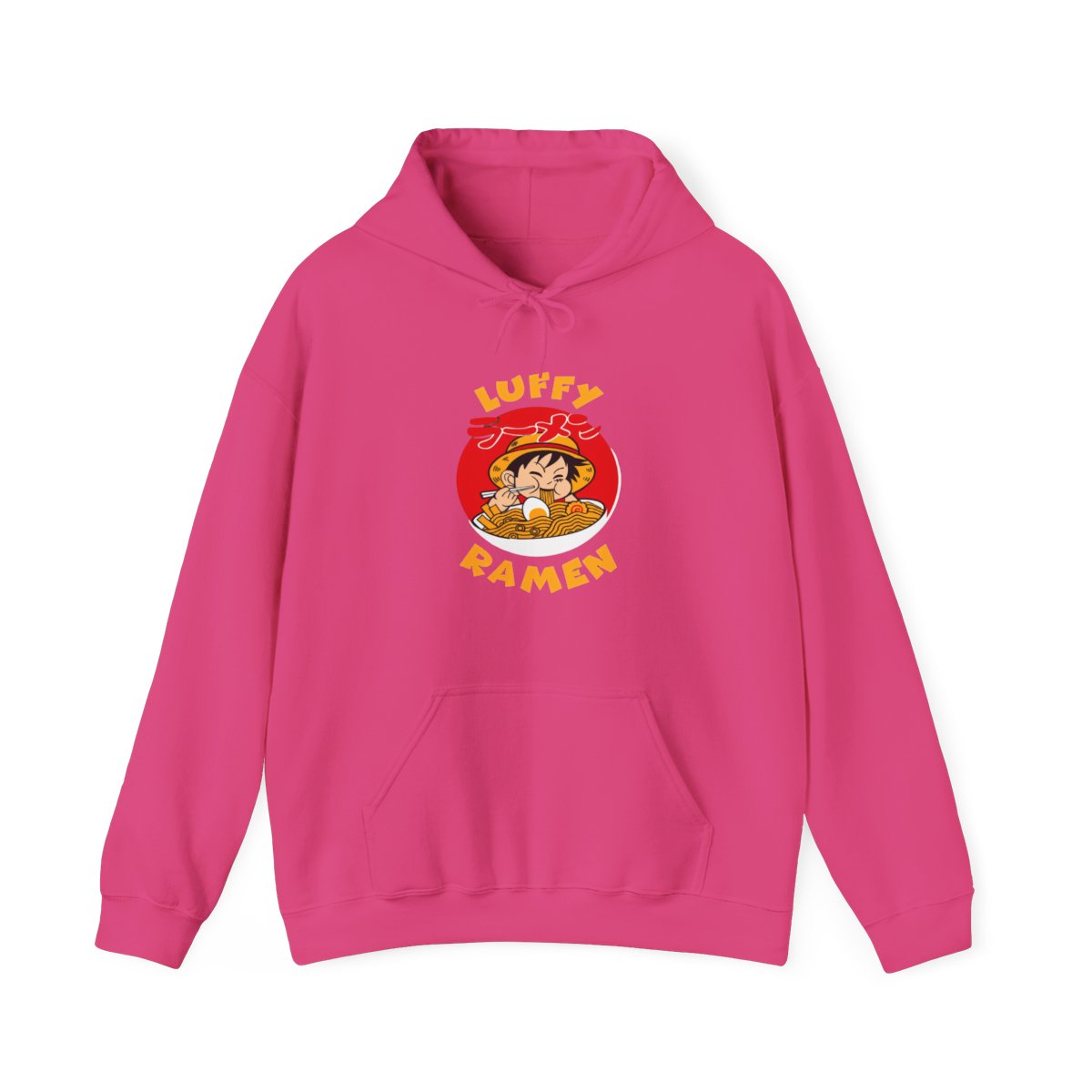 Luffy Ramen Hoodie One Piece Pirate Food Design - alternate angle 2, merchandise