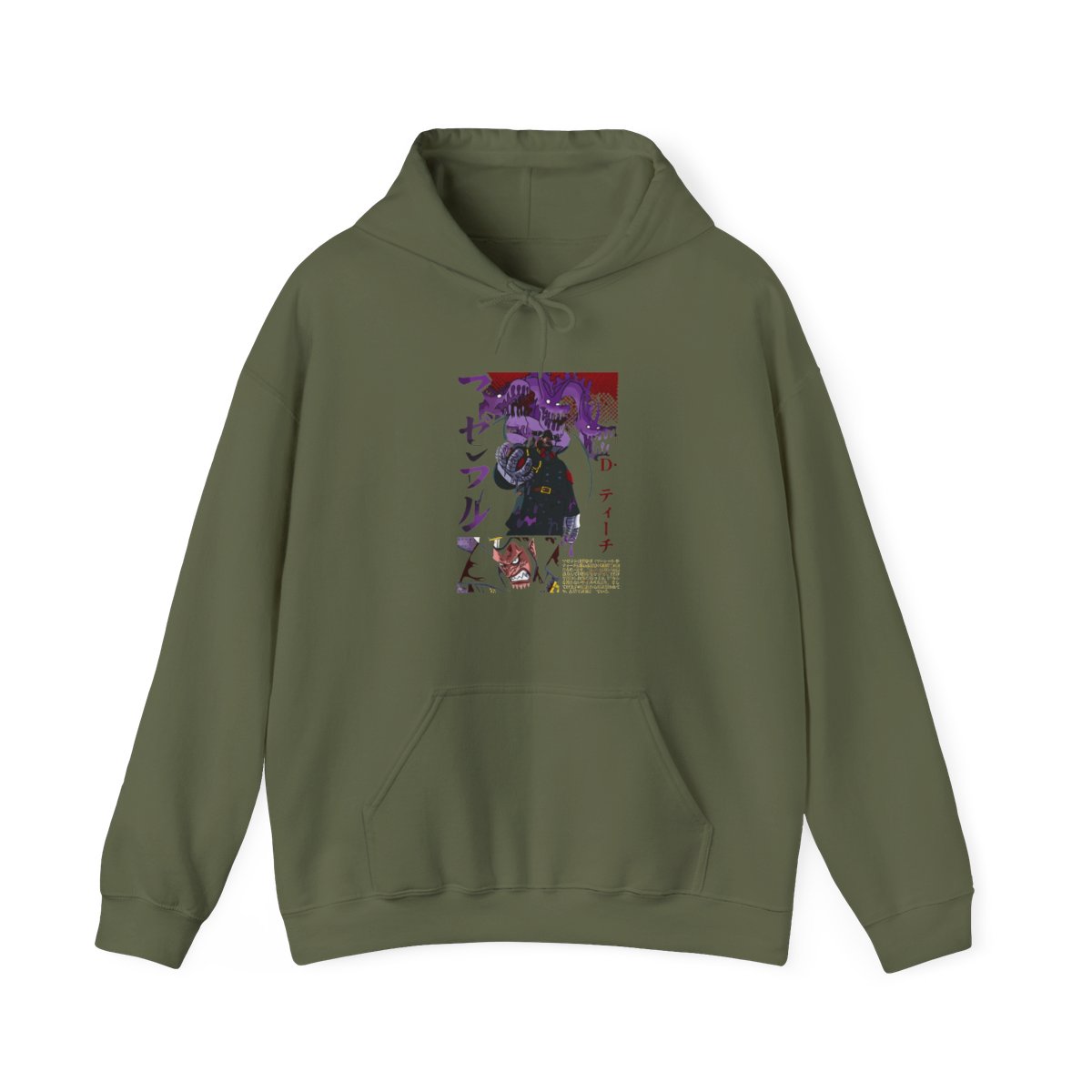 Magellan Venom Hoodie One Piece Impel Down - alternate angle 5, merchandise