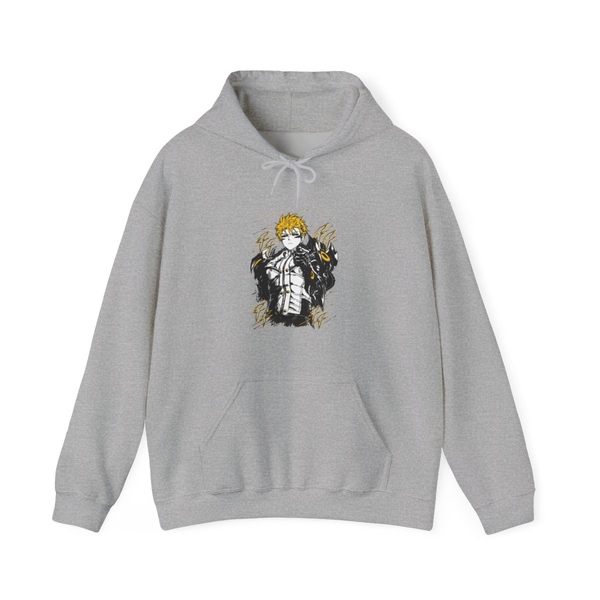 One Punch Man Hoodie Genos Armored Cyborg Jumper | One Piece - alternate angle 3, merchandise
