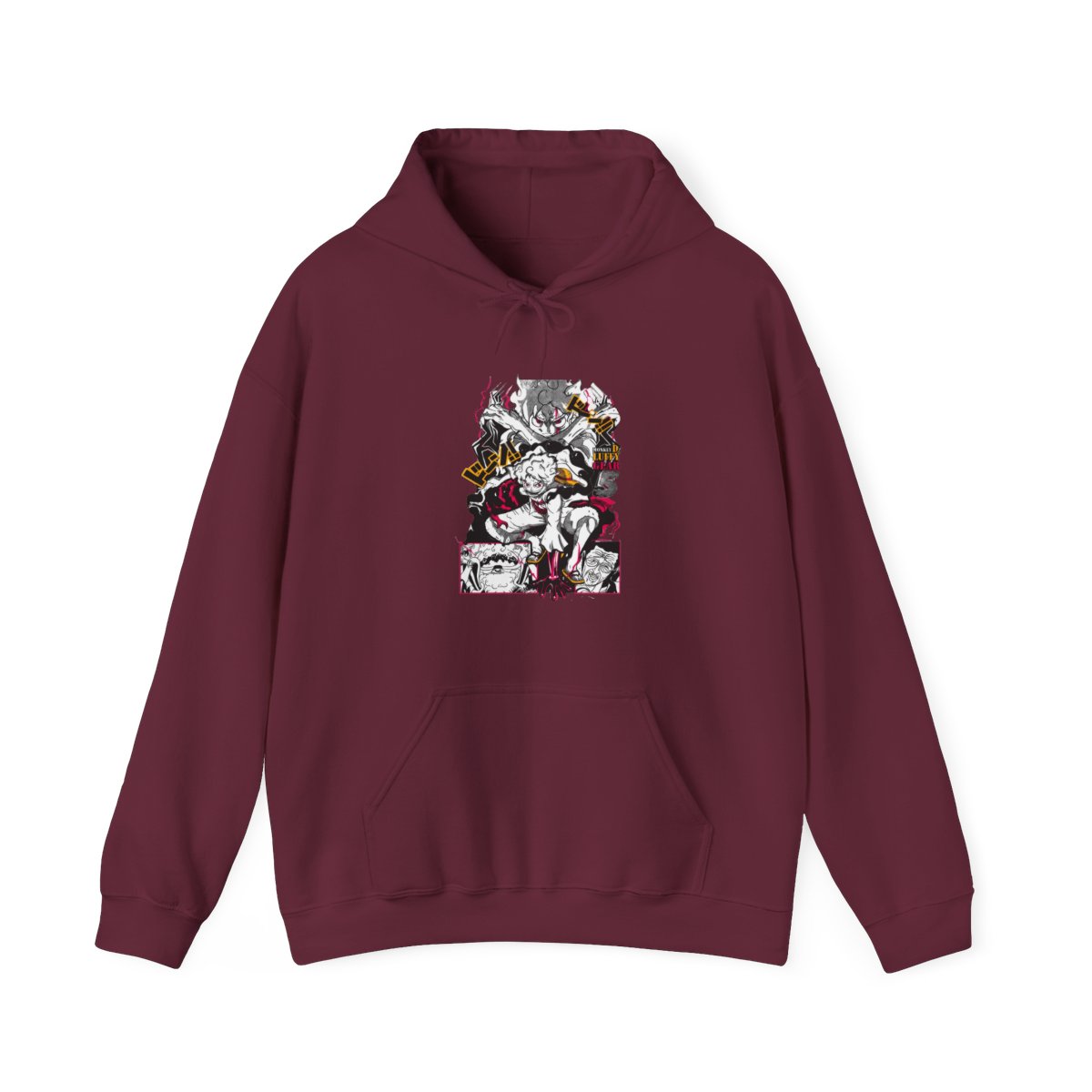 One Piece Hoodie Luffy Gear Fifth Water Jumper - alternate angle 5, merchandise