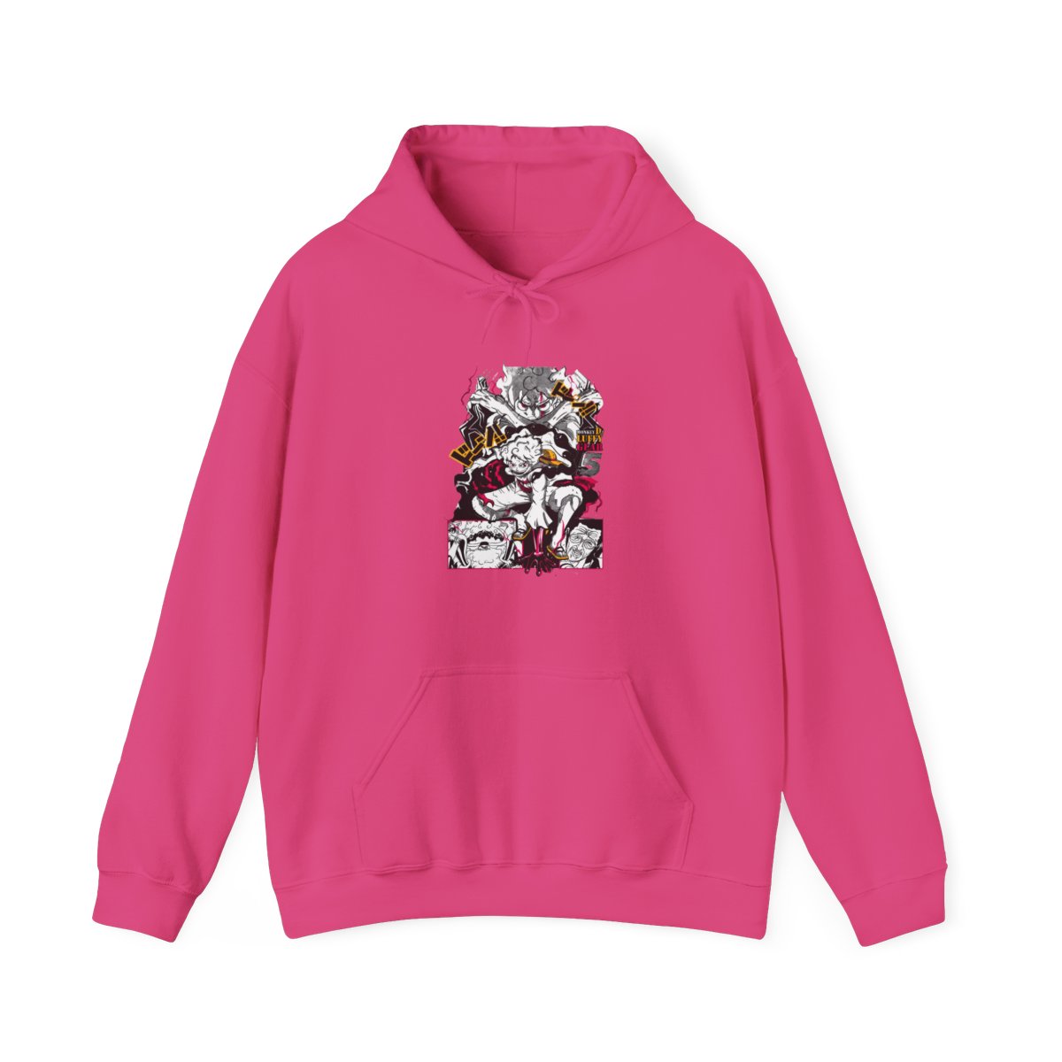 One Piece Hoodie Luffy Gear Fifth Water Jumper - alternate angle 3, merchandise