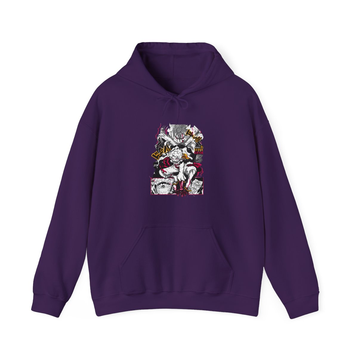 One Piece Hoodie Luffy Gear Fifth Water Jumper - alternate angle 3, merchandise