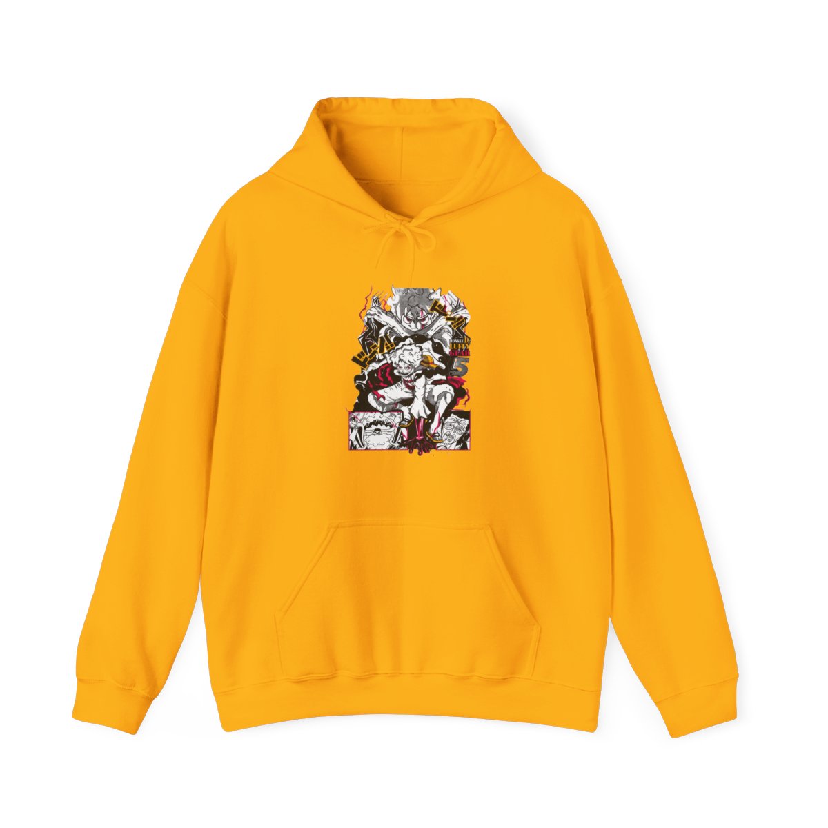 One Piece Hoodie Luffy Gear Fifth Water Jumper - alternate angle 4, merchandise