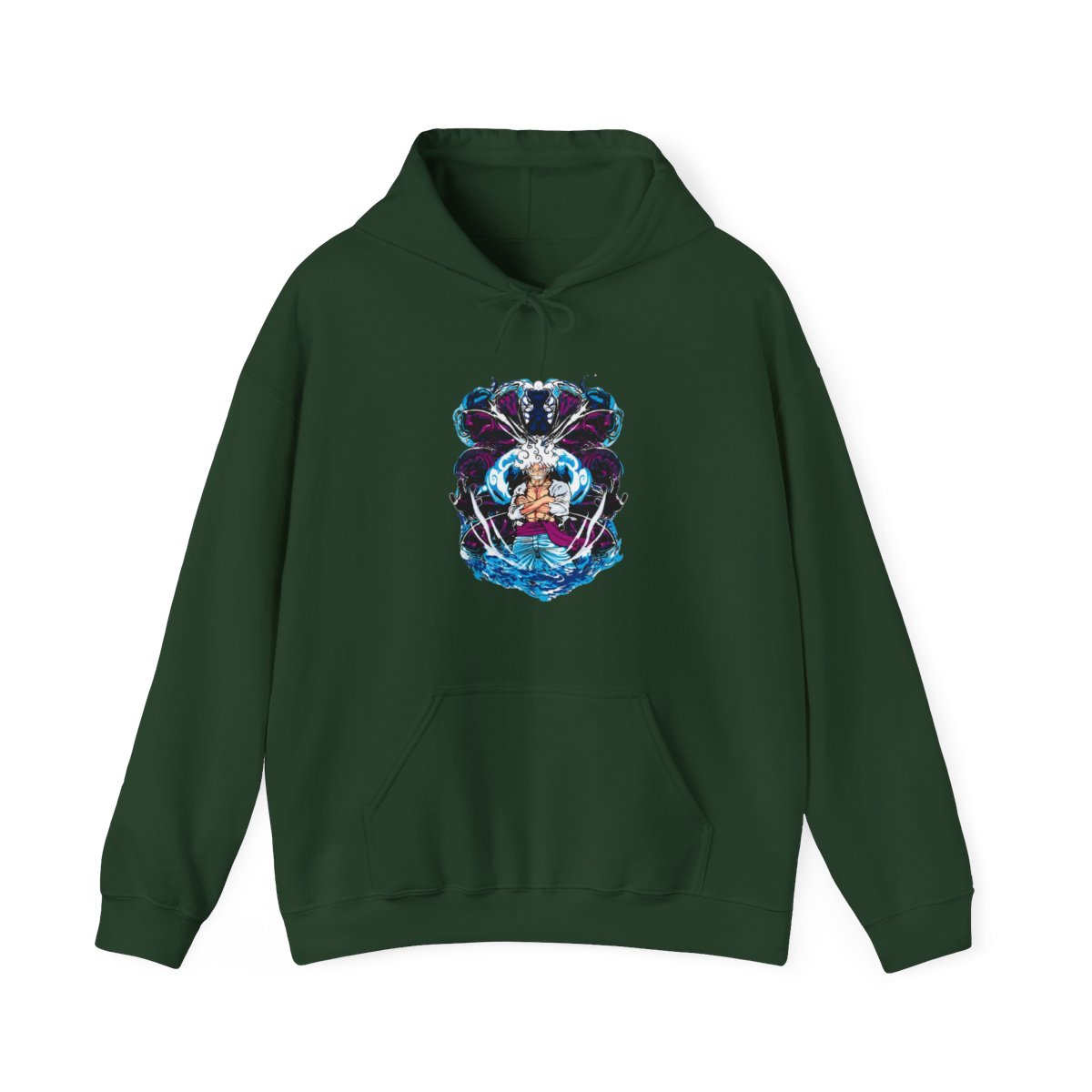 One Piece Hoodie Luffy Gear Fifth Panel Jumper - alternate angle 5, merchandise