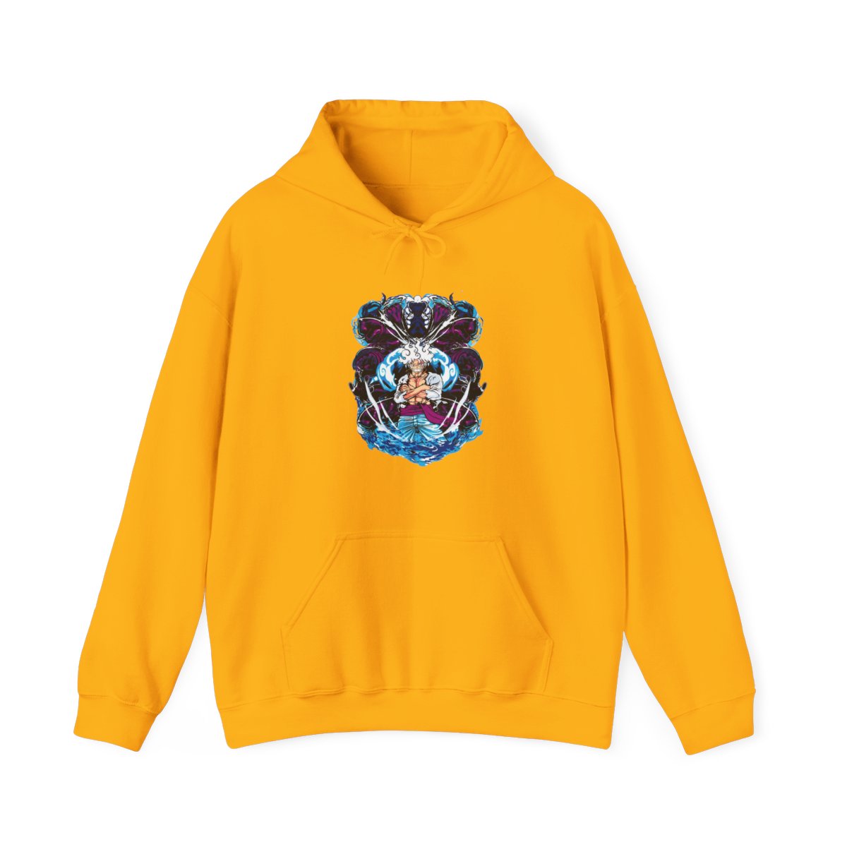 One Piece Hoodie Luffy Gear Fifth Panel Jumper - alternate angle 2, merchandise