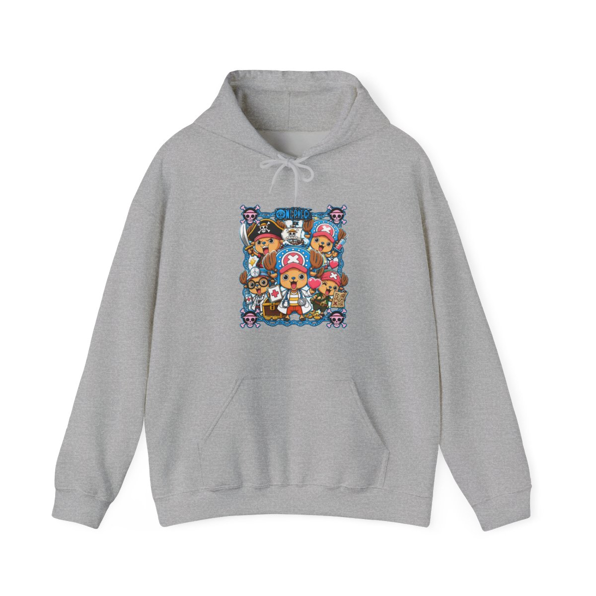 Chopper Hoodie One Piece Doctor Pirate Retro Symbol - alternate angle 5, merchandise