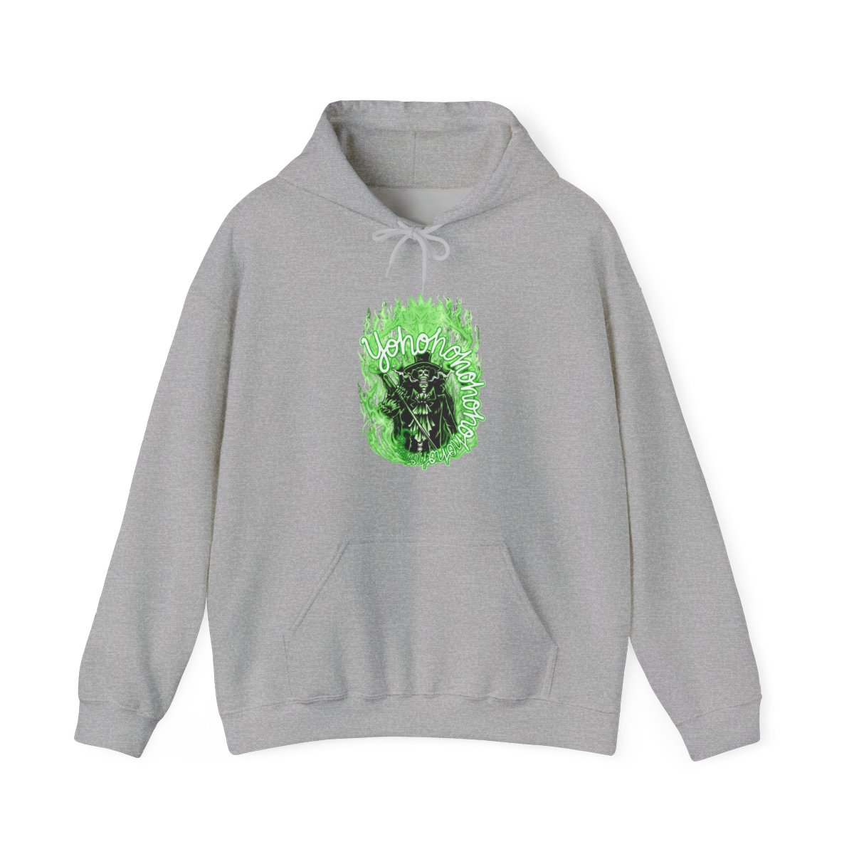 Brook Heroic Stance ‘Soul King’ One Hoodie | One Piece - alternate angle 3, merchandise
