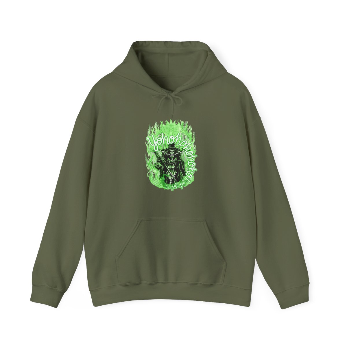 Brook Heroic Stance ‘Soul King’ One Hoodie | One Piece - alternate angle 5, merchandise