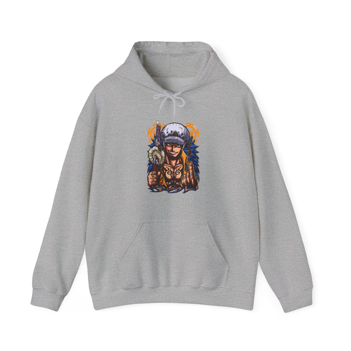 Trafalgar Law One Piece Heart Pirates Streetwear Hoodie - Official Hoodies merchandise