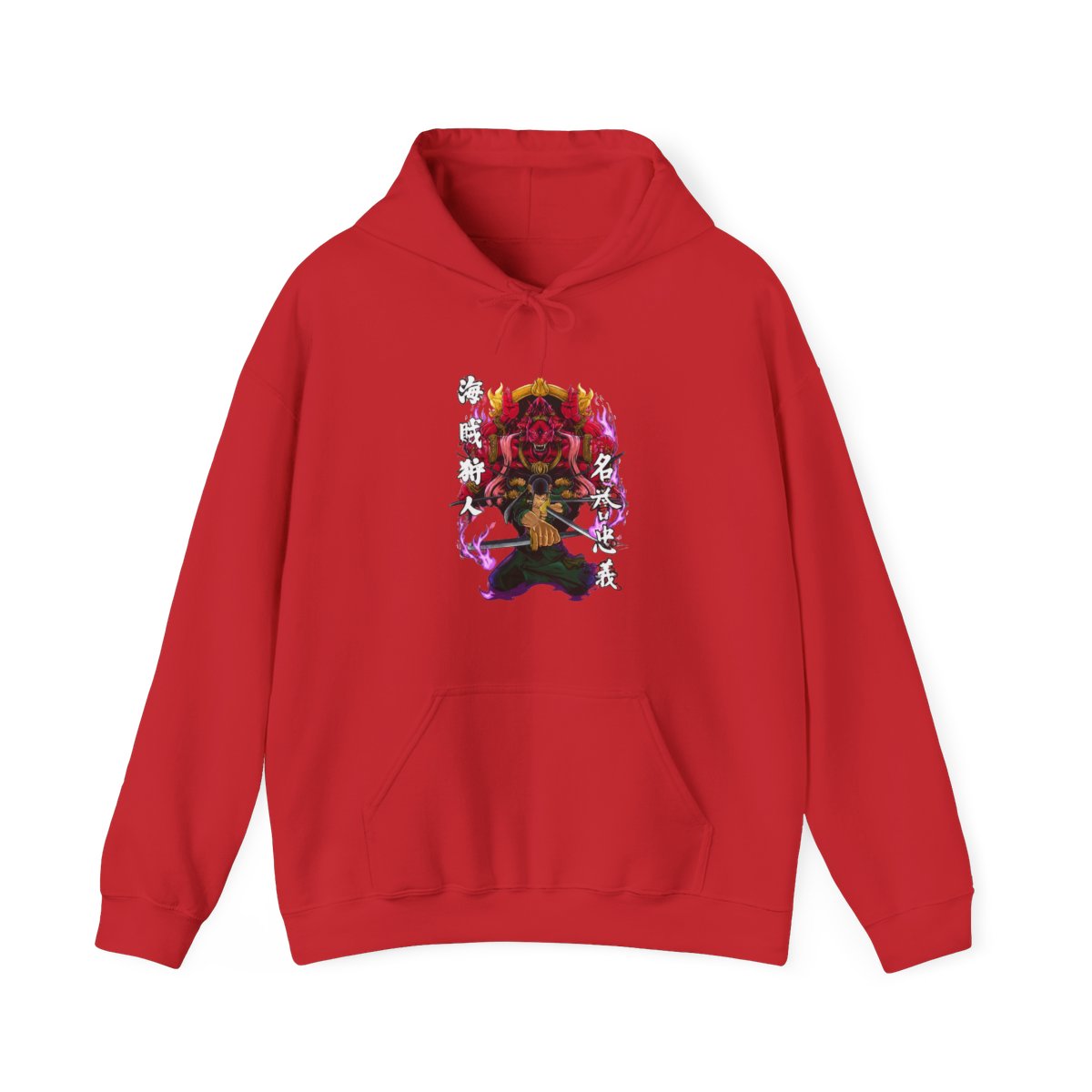 Roronoa Zoro Asura One Piece Straw Hat Pirates Hoodie - alternate angle 4, merchandise