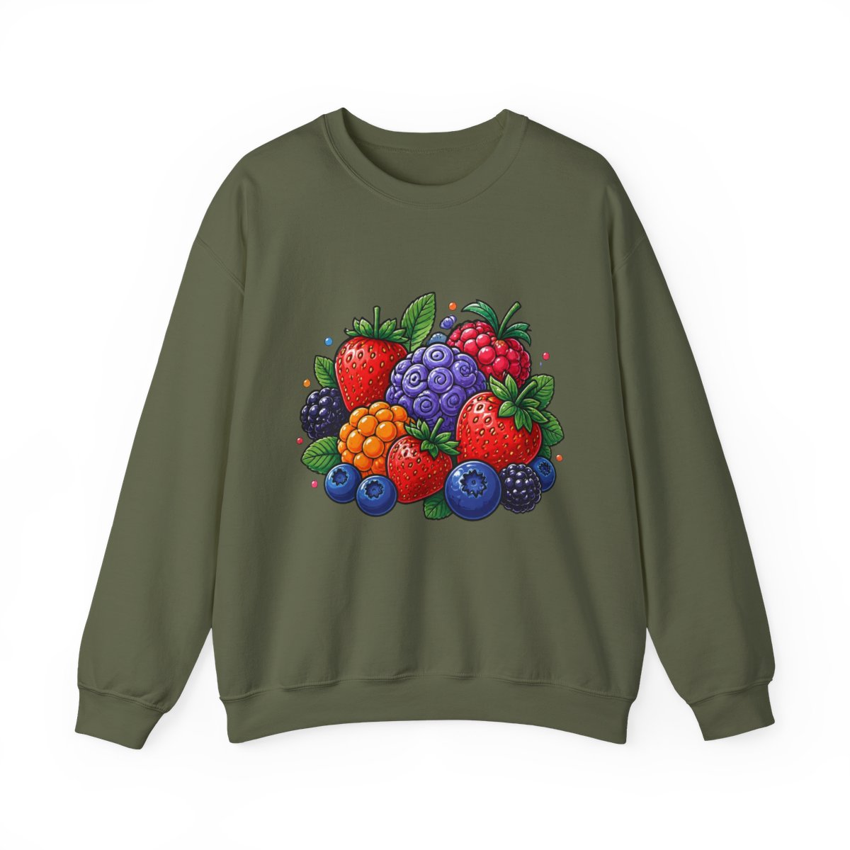 One Piece - Devil Fruit Graphic Crew Hoodies - Crunchyroll Exclusive - alternate angle 3, merchandise