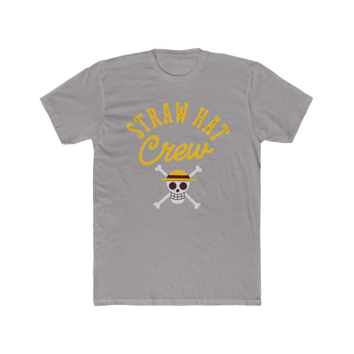One Piece - Gold & Blue Straw Hat Crew T Shirt - Crunchyroll Exclusive
