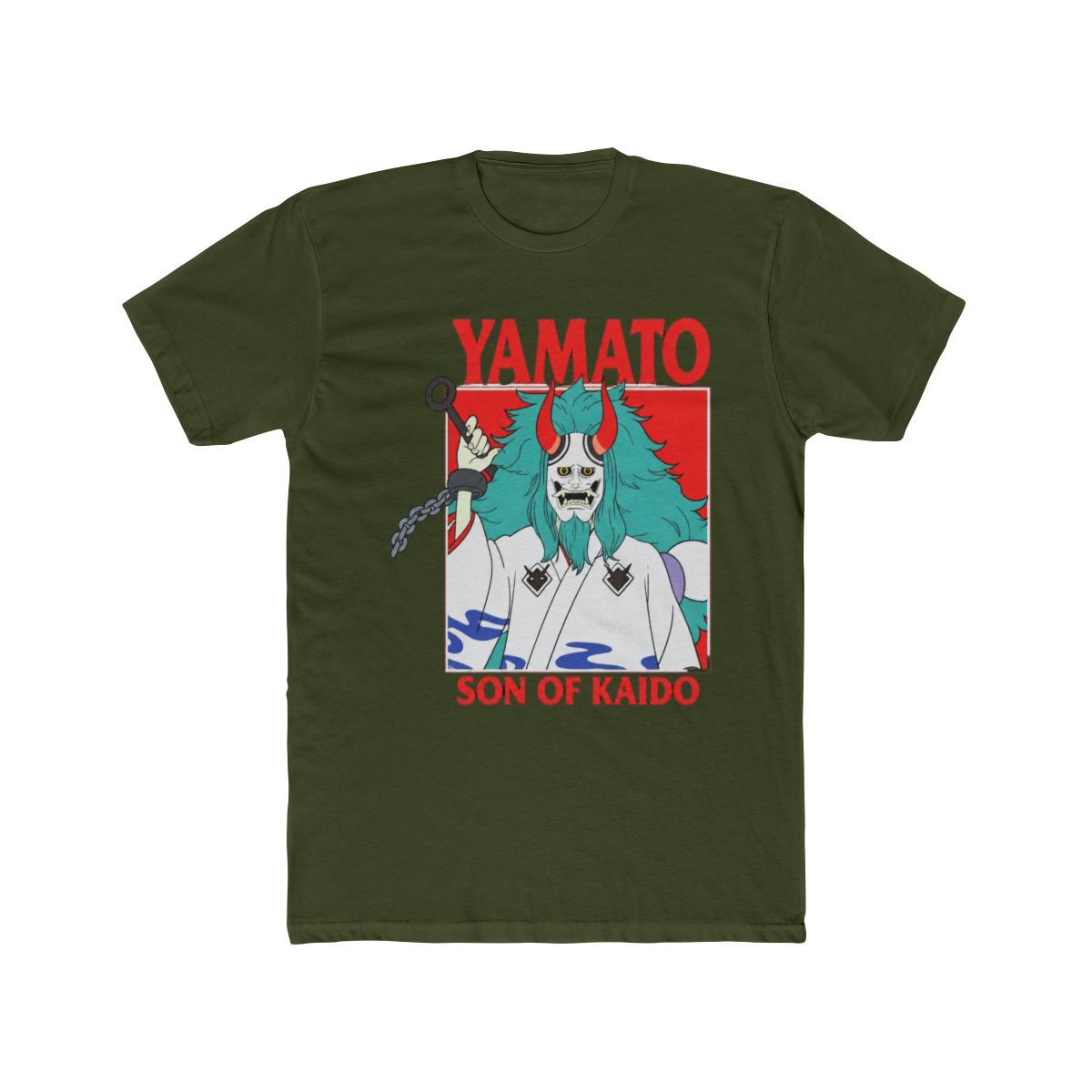 One Piece - Yamato: The Son of Kaido Short Sleeve T Shirt - alternate angle 4, merchandise