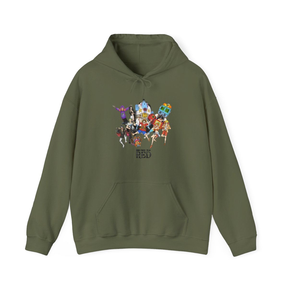 One Piece Film Red - Straw Hat Crew Hoodie - Crunchyroll Exclusive - alternate angle 3, merchandise