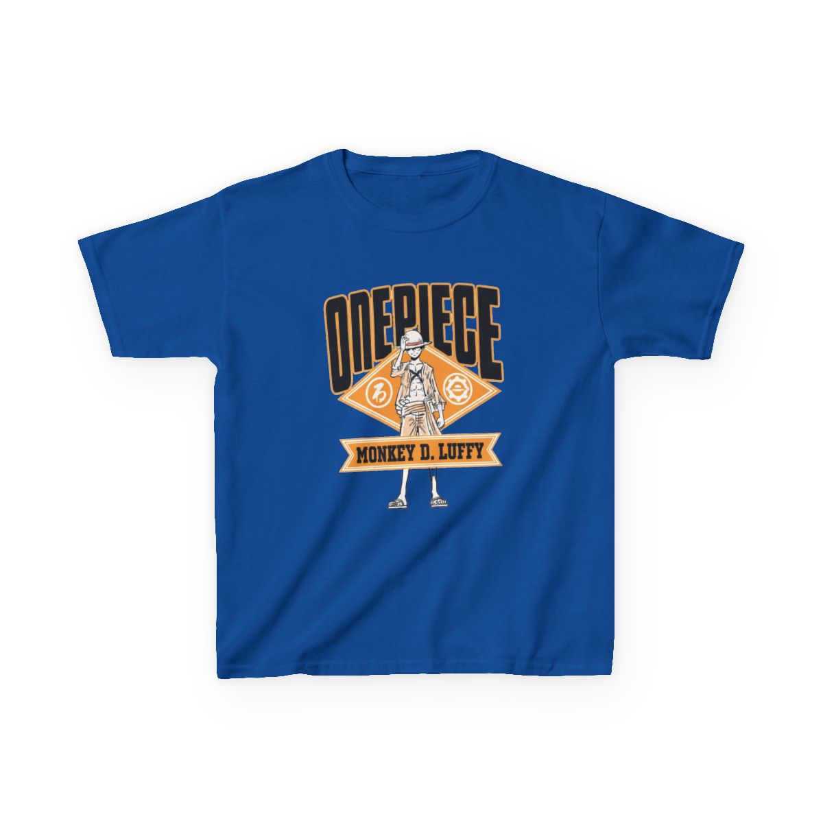 One Piece - Monkey D. Luffy One Piece Youth T-shirt - alternate angle 3, merchandise