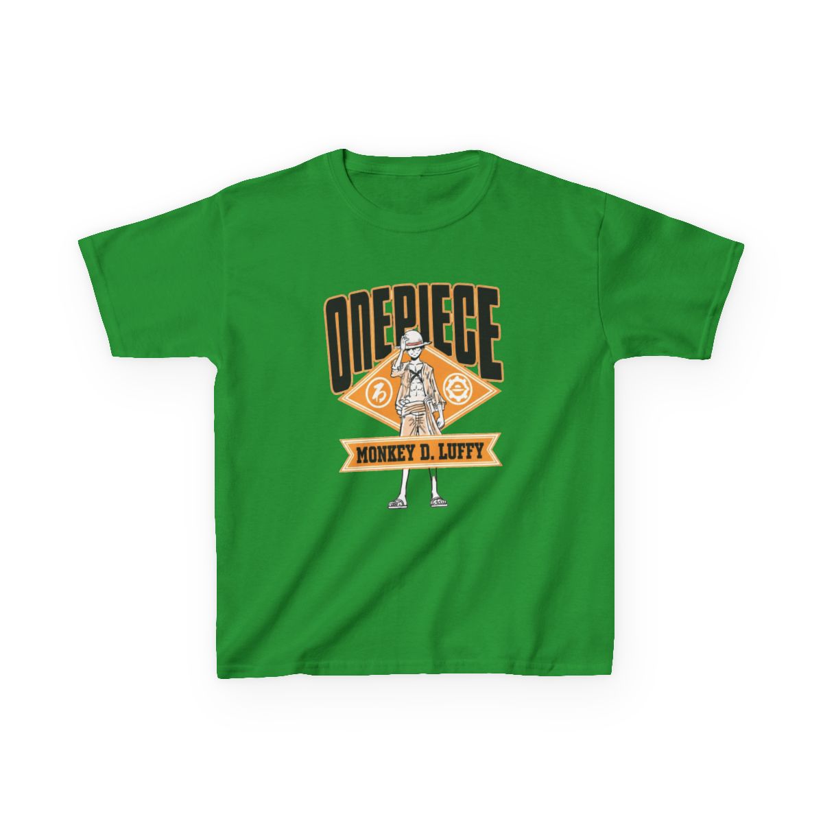 One Piece - Monkey D. Luffy One Piece Youth T-shirt - alternate angle 5, merchandise