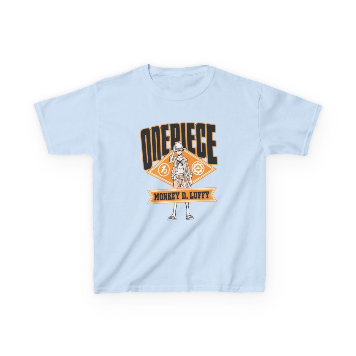 One Piece - Monkey D. Luffy One Piece Youth T-shirt - alternate angle 4, merchandise