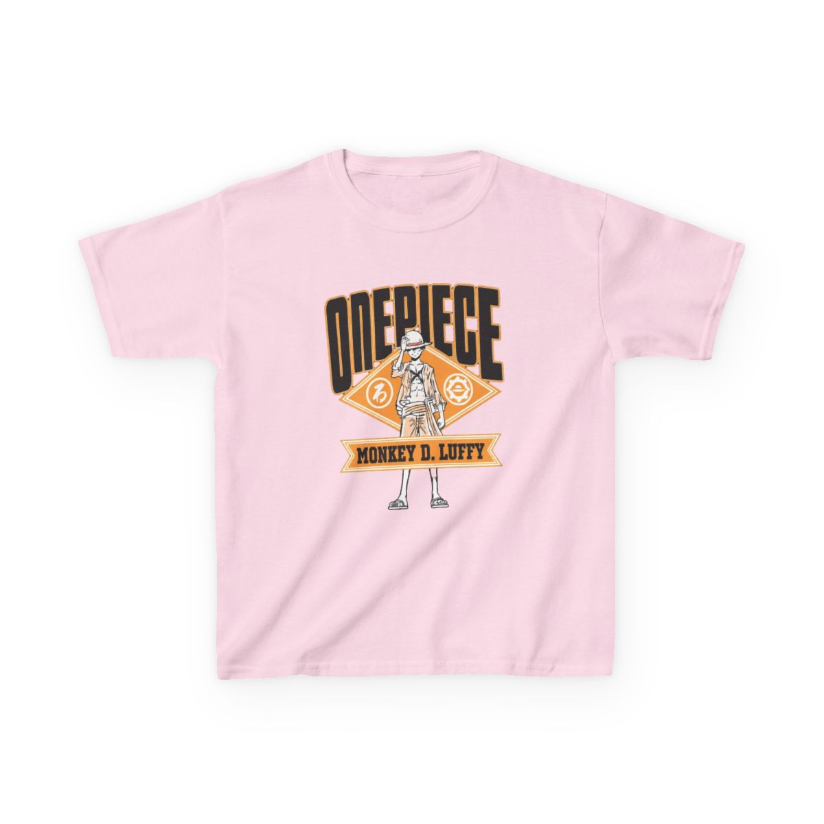 One Piece - Monkey D. Luffy One Piece Youth T-shirt - alternate angle 3, merchandise